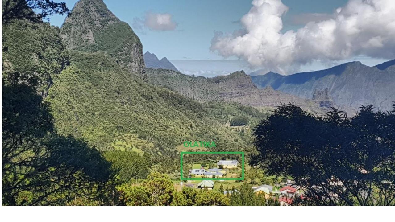 Olatika - Gite Des Cascades Cilaos Exterior foto